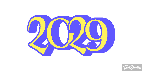 2029 Tekst effect