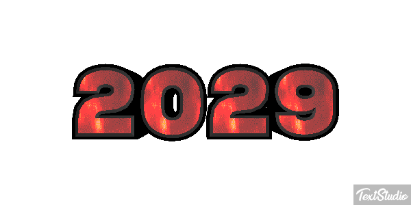 2029 Tekst effect