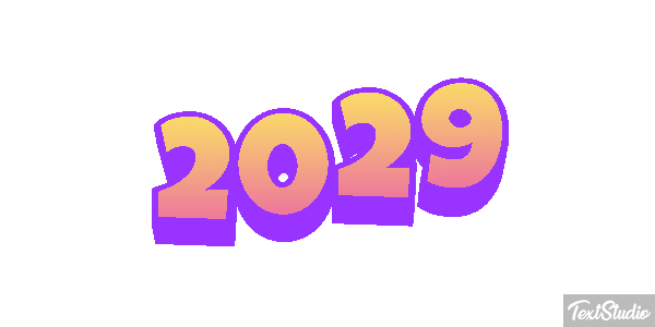 2029 Tekst effect