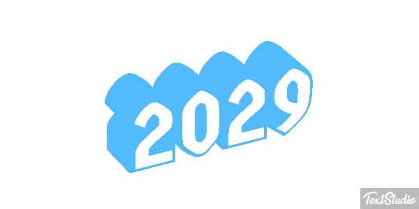 2029 Tekst effect