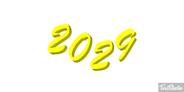 2029 Tekst effect