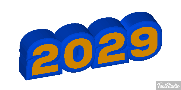 2029 Tekst effect