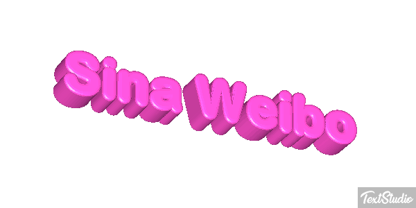 Sina Weibo Efekt tekstowy