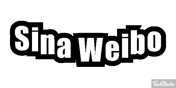 Sina Weibo Efekt tekstowy