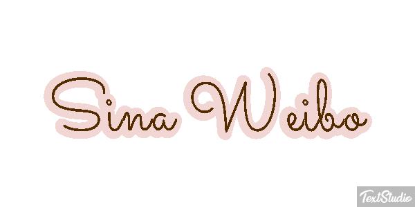 Sina Weibo Efekt tekstowy