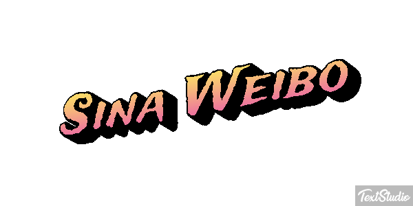 Sina Weibo Efekt tekstowy