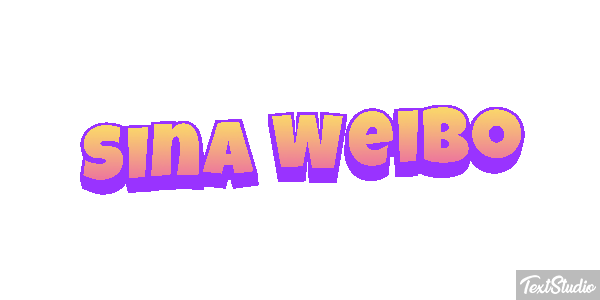 Sina Weibo Efekt tekstowy