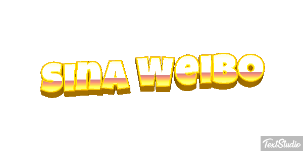 Sina Weibo Efekt tekstowy