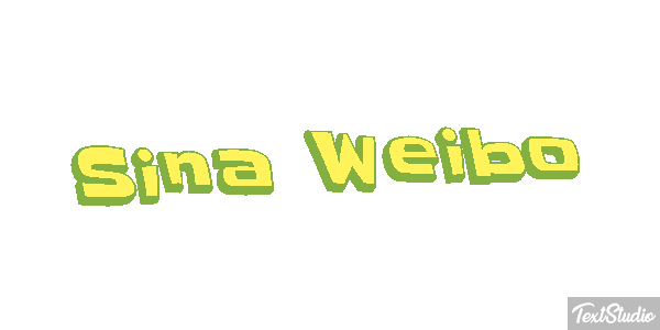 Sina Weibo Efekt tekstowy