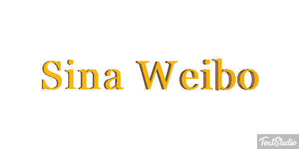 Sina Weibo Efekt tekstowy