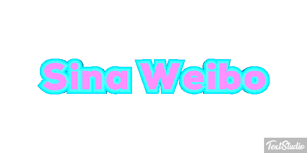 Sina Weibo Efekt tekstowy
