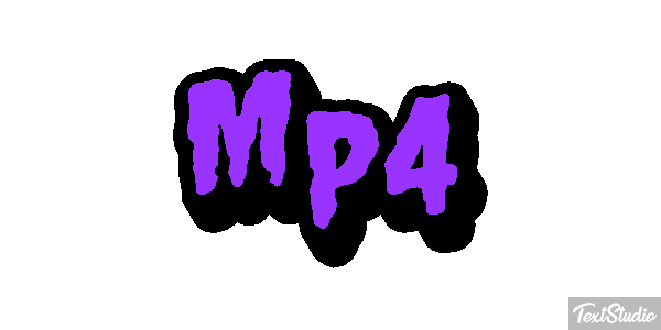 MP4 Текстовый эффект