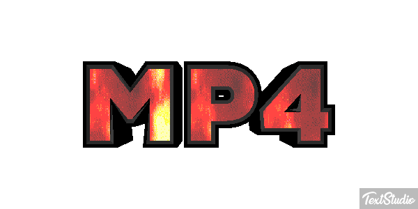 MP4 Текстовый эффект