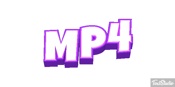 MP4 Текстовый эффект