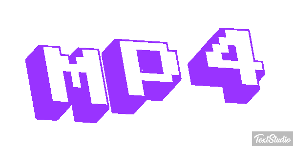 MP4 Текстовый эффект