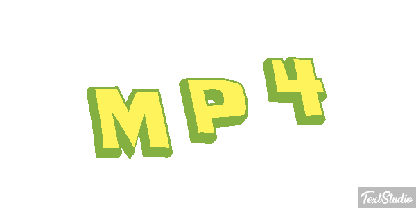 MP4 Текстовый эффект