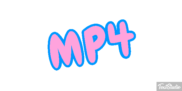 MP4 Текстовый эффект