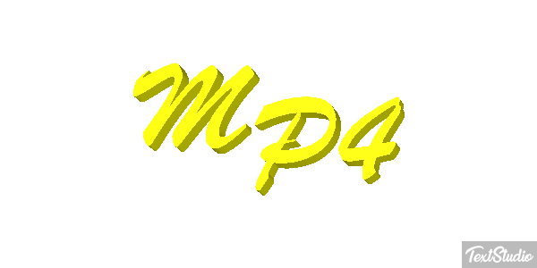 MP4 Текстовый эффект
