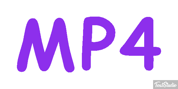 MP4 Текстовый эффект