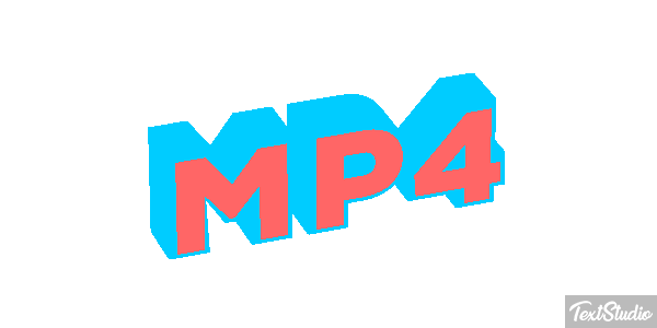 MP4 Текстовый эффект
