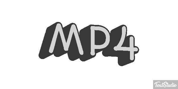 MP4 Текстовый эффект