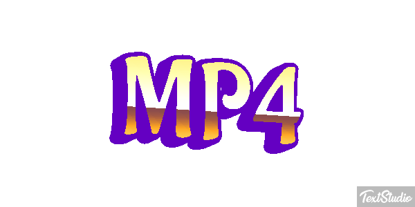 MP4 Текстовый эффект