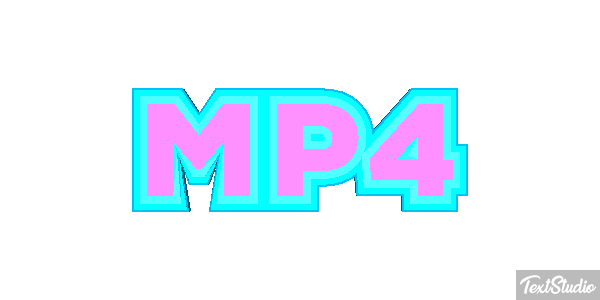 MP4 Текстовый эффект