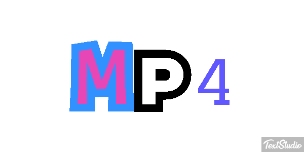 MP4 Текстовый эффект