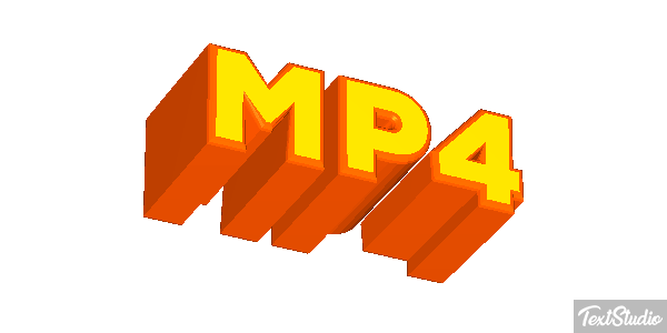 MP4 Текстовый эффект