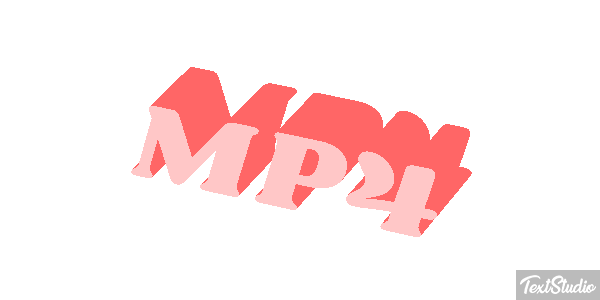 MP4 Текстовый эффект
