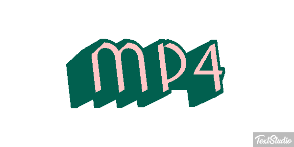 MP4 Текстовый эффект