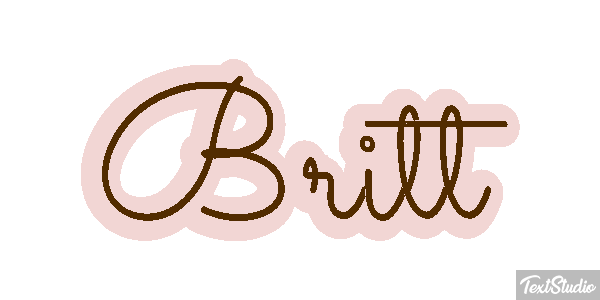 Britt Efekt tekstowy