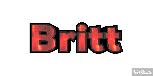 Britt Efekt tekstowy