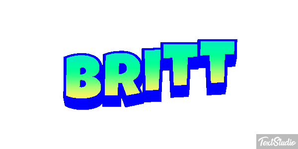 Britt Efekt tekstowy