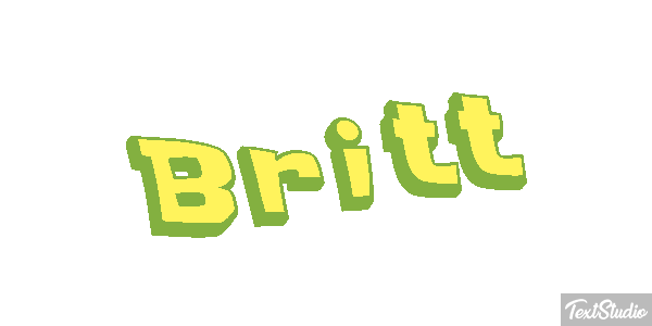 Britt Efekt tekstowy