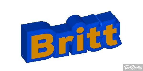 Britt Efekt tekstowy