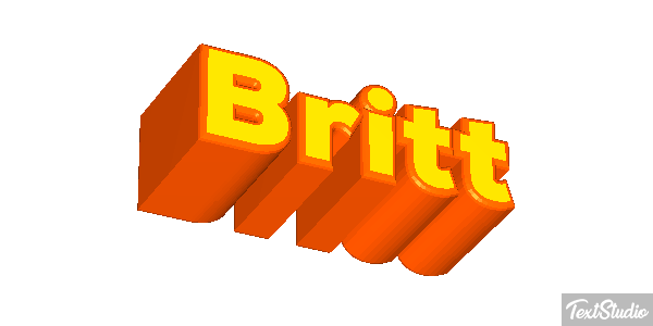 Britt Efekt tekstowy
