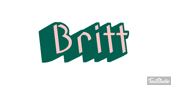 Britt Efekt tekstowy