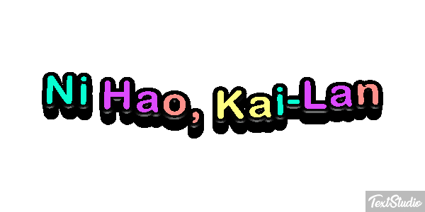 Ni Hao, Kai-Lan Metin efekti