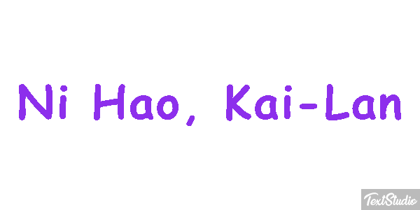 Ni Hao, Kai-Lan Metin efekti
