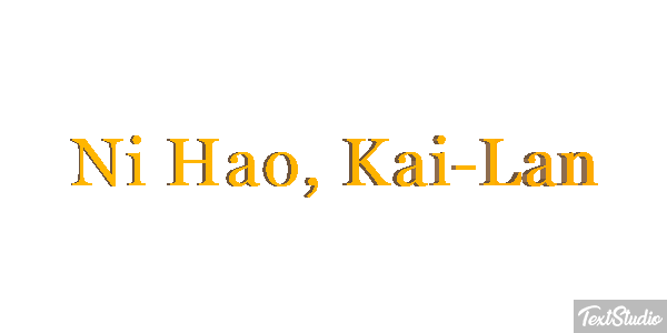 Ni Hao, Kai-Lan Metin efekti