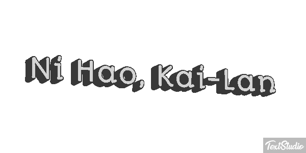 Ni Hao, Kai-Lan Metin efekti