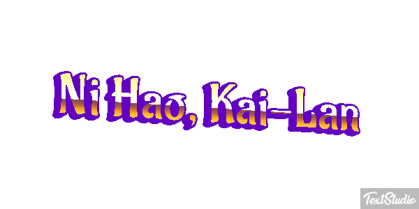 Ni Hao, Kai-Lan Metin efekti