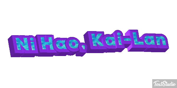 Ni Hao, Kai-Lan Metin efekti
