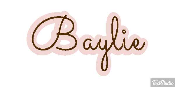 Baylie Texteffekt