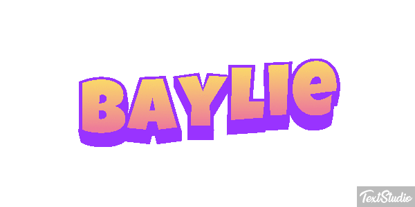 Baylie Texteffekt
