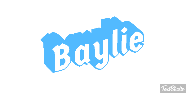 Baylie Texteffekt