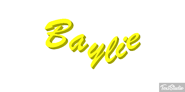 Baylie Texteffekt