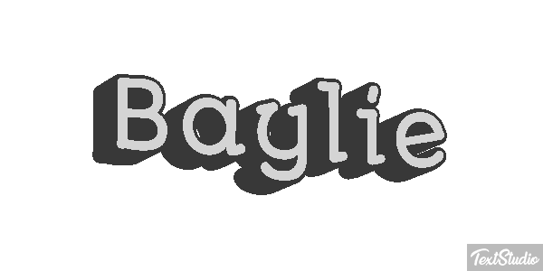 Baylie Texteffekt