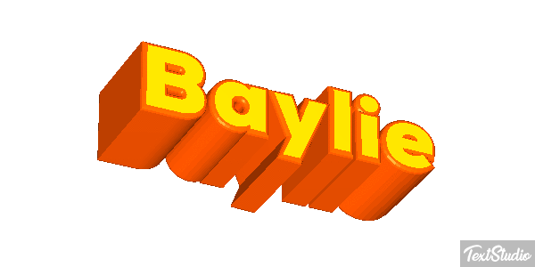 Baylie Texteffekt